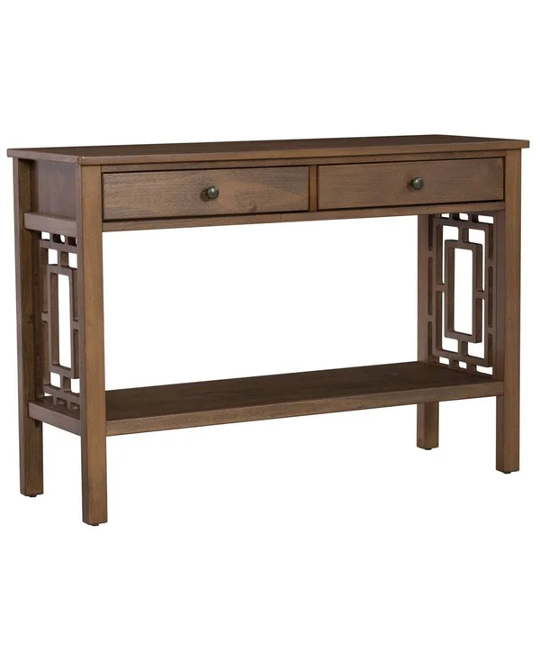 Linon Home Decor Hamby Console Table - Brown