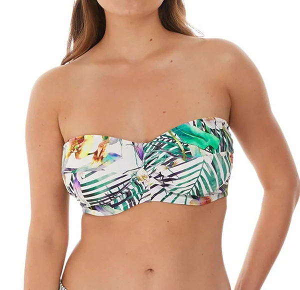Fantasie Playa Blanca Bandeau Bikini Top - Womens - Multi - 30DD