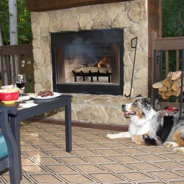 21 inch Super Heavy Duty Steel Fireplace Grate - Black