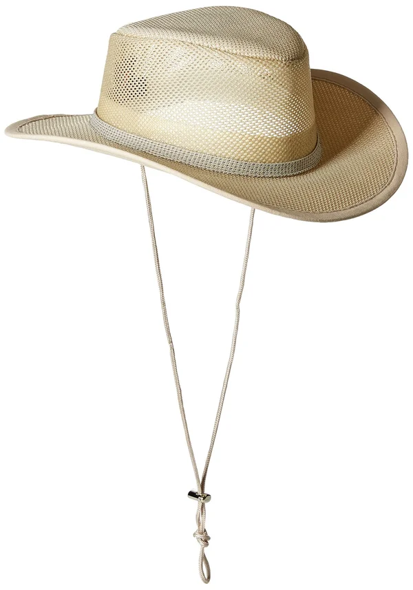 Stetson Mesh Safari Hat - Men's, Natural, Size Small