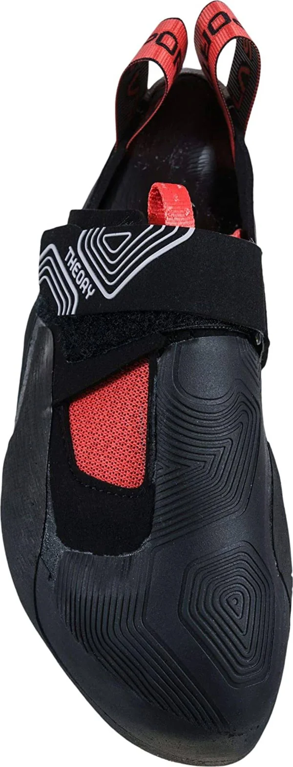 La Sportiva Theory Climbing Shoe - Women's Black/Hibiscus - 36