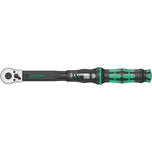 Wera 3/8x22 Adjustable Torque Wrench with Reversible Ratchet 20-100 NM
