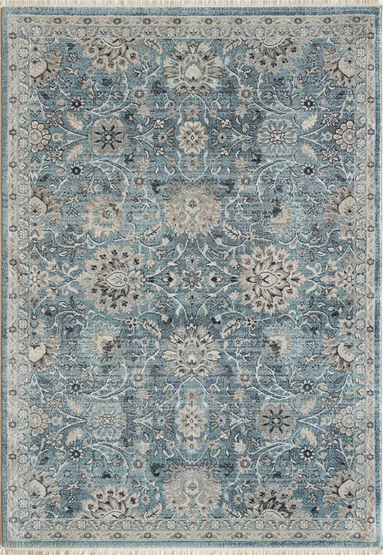 Dynamic Rugs Juno 6883 9&2x22 x 12&6x22 Light Blue Area Rug