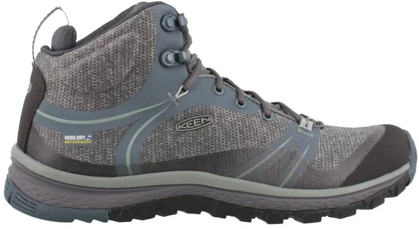 Keen Women's Terradora Mid Waterproof Boot - 6 - Stormy Weather, Wrought Iron
