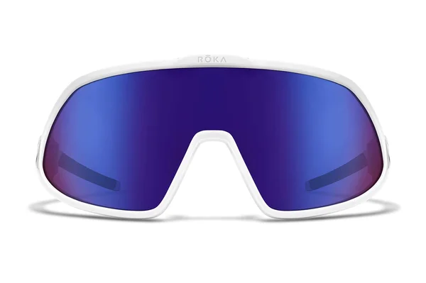 Roka Matador with Gloss White Frames - HC Fusion Mirror Lens