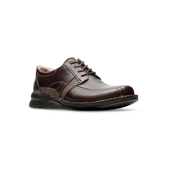 Clarks Men's Espace - Brown Oily Leather Size: 10.5 M