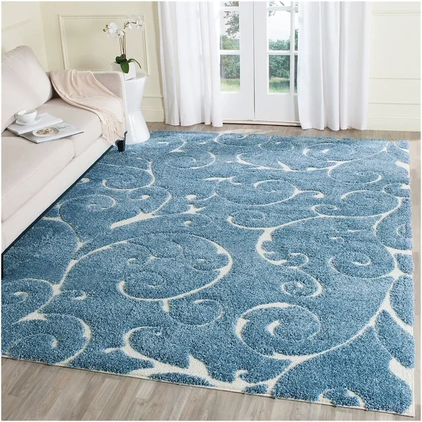 Safavieh Florida Shag Shag Area Rug Collection - Runner 2&3x22x11&0x22 SG455-6011-211
