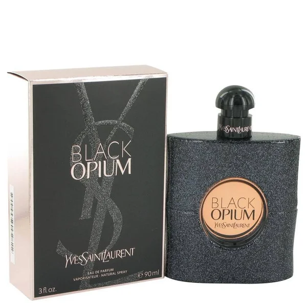 Black Opium by Yves Saint Laurent 3 oz Eau De Toilette Spray Tester for Women