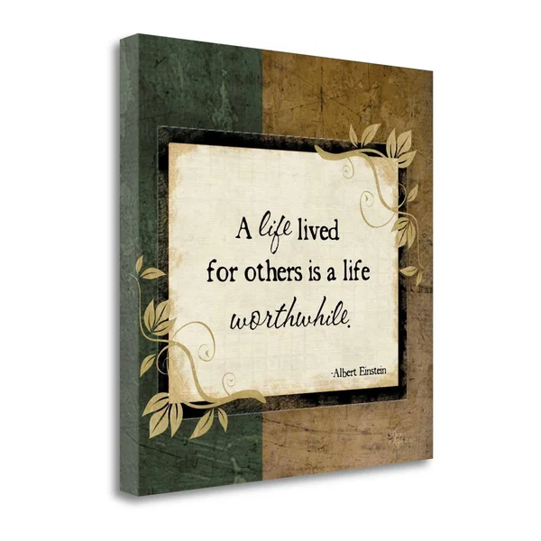 Tangletown Fine Art A Life Lived by Jennifer Pugh Giclee Canvas Print