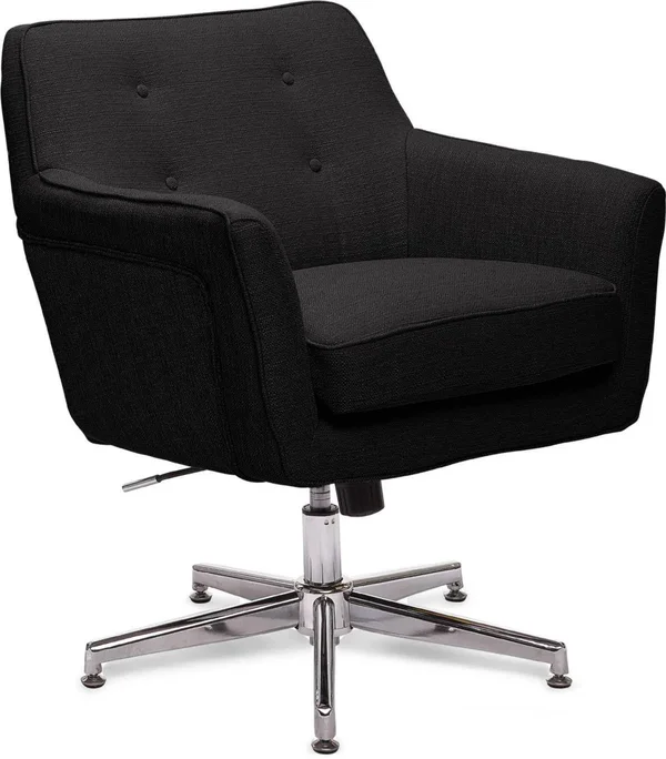 Serta Ashland Home Office Chair - Charcoal Charm