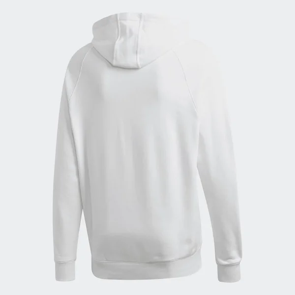 Adidas Originals Big Trefoil Hoodie White - Men's, Size: XS