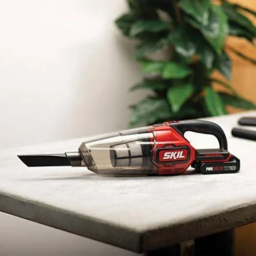 Skil PWRCore 20V Handheld Vacuum - Includes 2.0Ah Lithium Battery and PWRJump Charger - VA593602