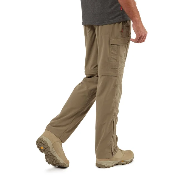 Craghoppers Mens NosiLife Convertible II Pants - 33S, Pebble