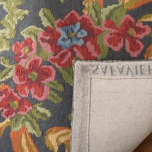 Safavieh 5& x 8& Clv-Classic Vintage CLV112F Grey - Rose Rug