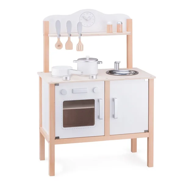 New Classic Toys 11050 Kitchenette Modern Playset, White