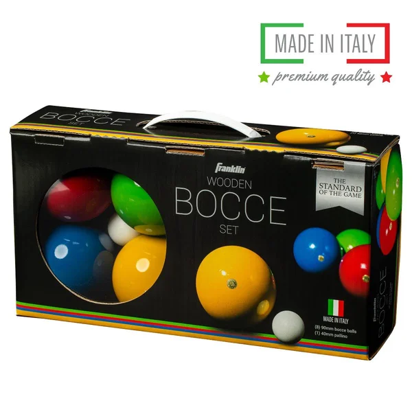 Franklin 90mm Wooden Bocce Ball Set