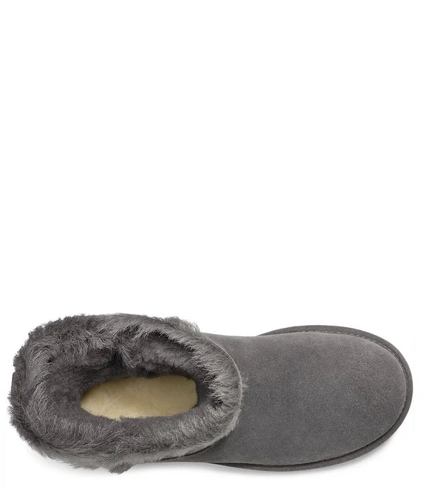 Ugg Women's Classic Short Fluff High Low Suede Boot - 40