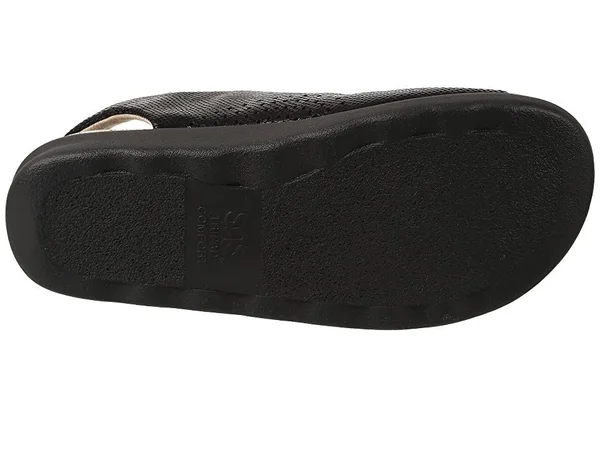 SAS Women's Relaxed Black Snake 5 Medium