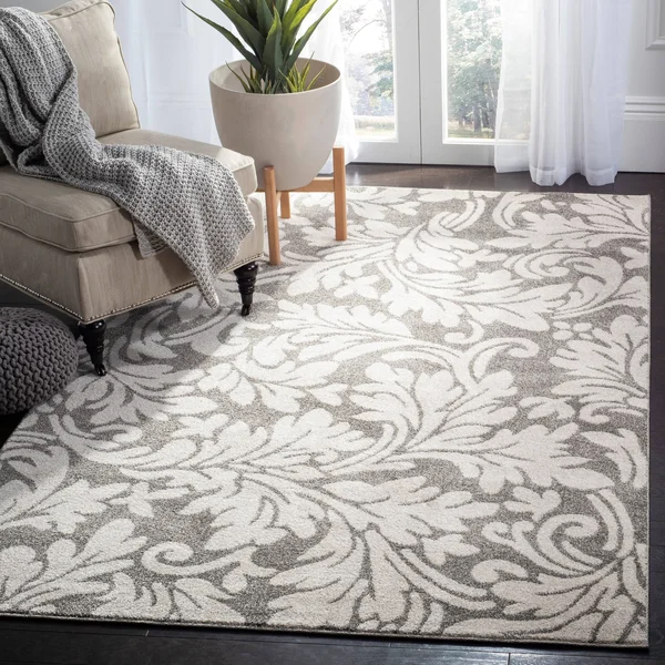 Safavieh Amherst Dark Grey & Beige 8& x 10& Rug