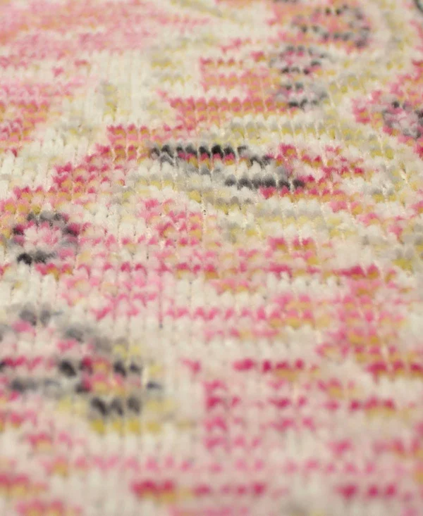French Connection Kenora Colorwashed Kilim 22x22 x 61x22 Accent Rug - Pink/Pink
