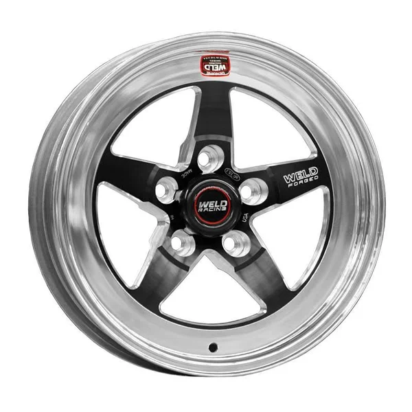 Wheel, Weld Street & Strip 71MB-510B55A Black Finish