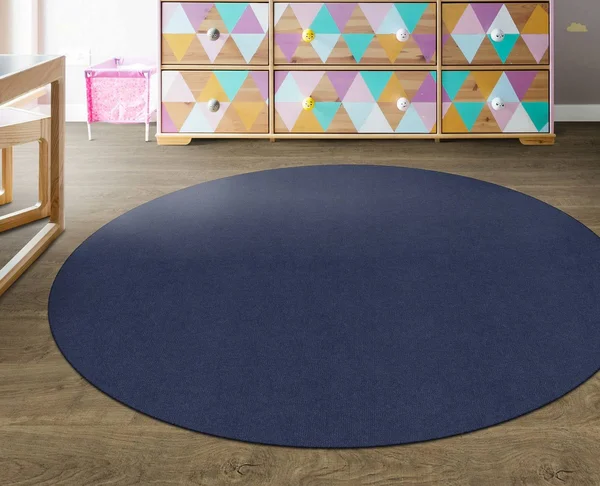 Flagship Carpets Classic Solid Color 6& Round Rug