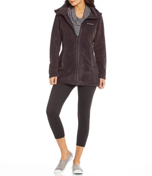 Columbia Women's Benton Springs II Long Hoodie - Small - Black