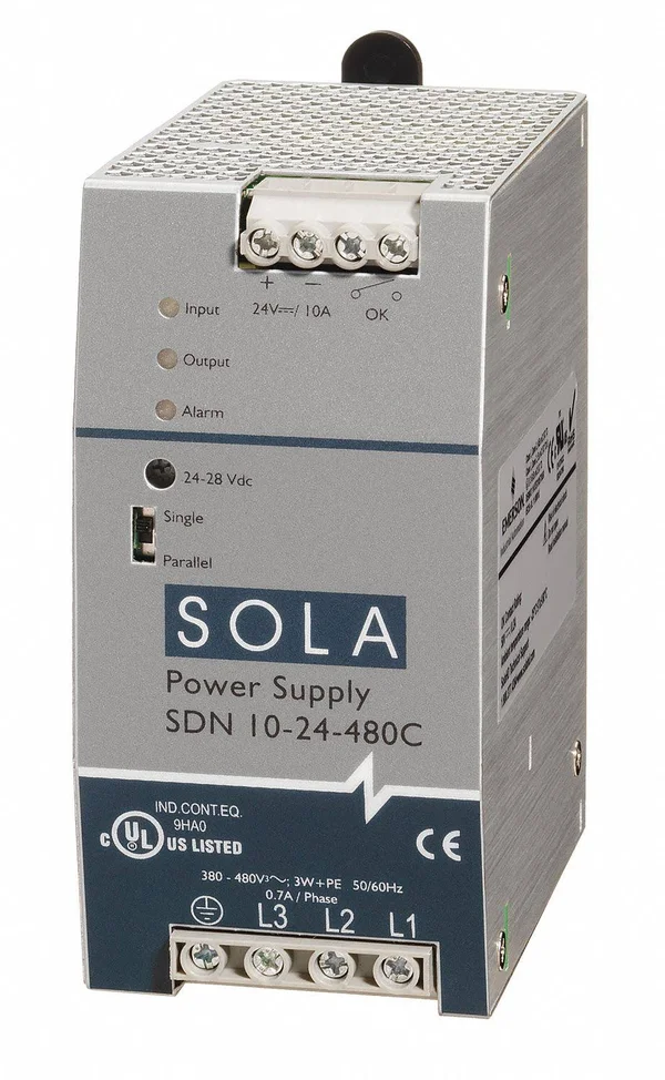 Sola/Hevi-Duty SDN10-24-480C DC Power Supply