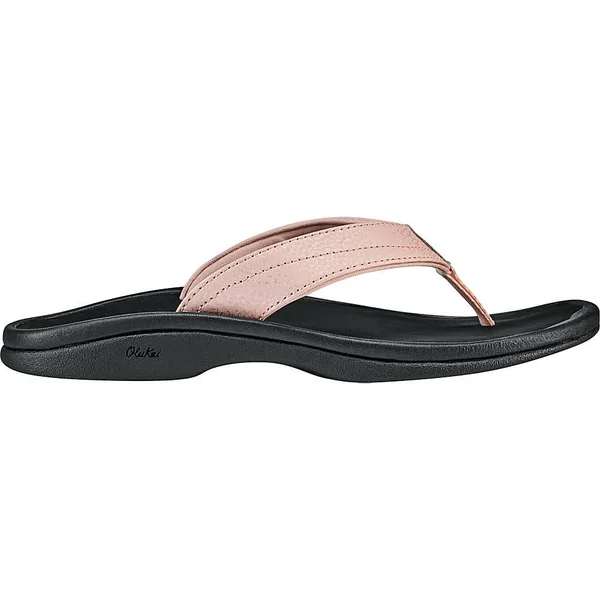 Olukai Ohana Sandals - Women's Petal Pink/Black - 7