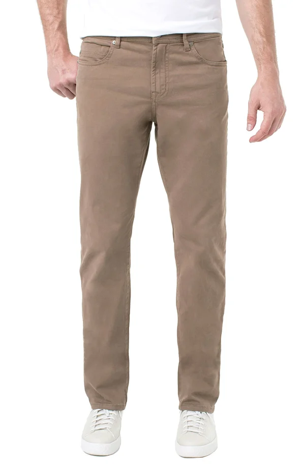Liverpool Regent Relaxed Straight Pant - Brown 32/32 - Men's