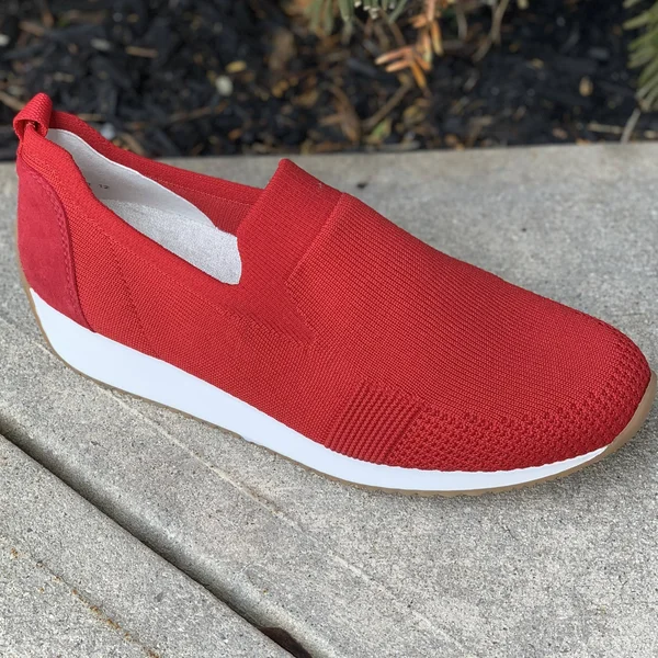 Women's Ara Leena Sneaker, Size 8 M - Red
