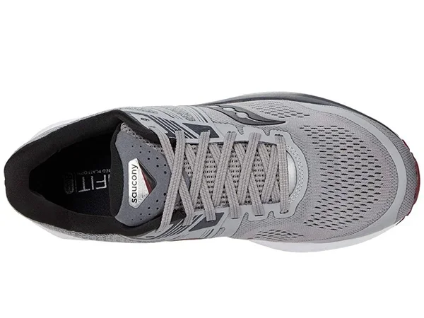 Saucony Omni 19 (Wide) 11 - Alloy/Brick (Men's)