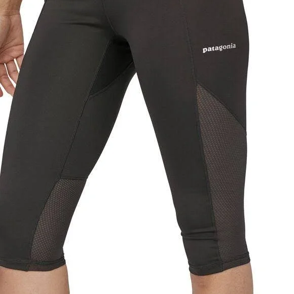 Patagonia Endless Run Capris - Women's Black - L