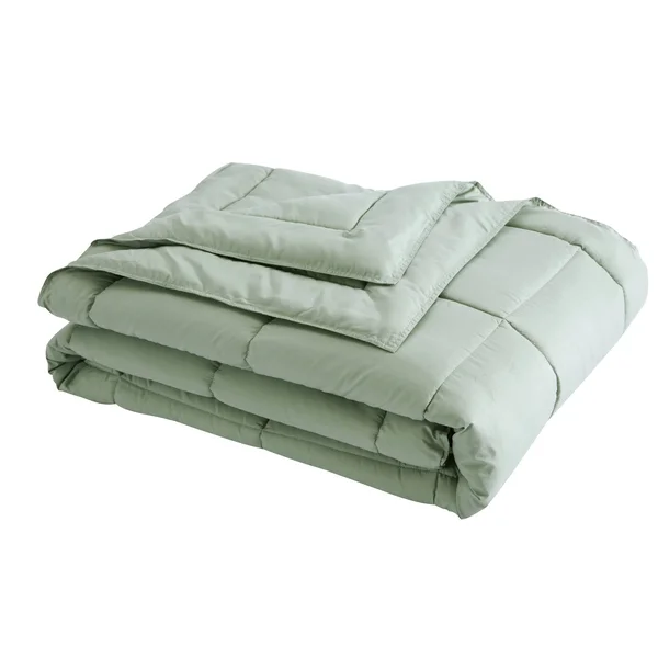 Stayclean Water and Stain Resistant Blanket Sage, Size: Full/Queen