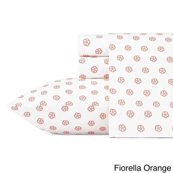 Trina Turk Cascara Queen Sheet Set - Blue