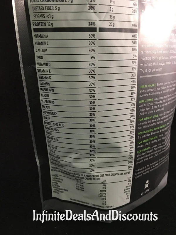 Visalus Vi-Shape Sweet Cream Nutritional Shake Mix (24 Servings)