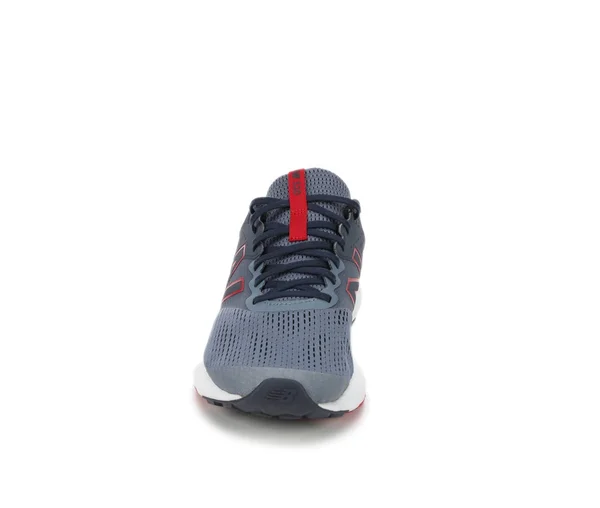 New Balance Men's 520v7 Running Shoe Grey/Red 11.5