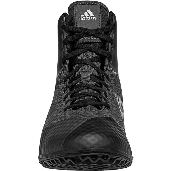 Adidas Mat Wizard 4 Wrestling Shoes (Carbon, Black)