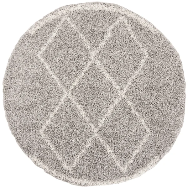 Safavieh Pro Lux Shag PLX435F 5&0x22 x 8&0x22 Grey, Cream Area Rug