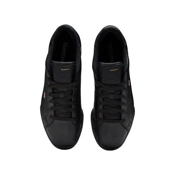 Reebok Classic NPC II Black Men's Shoes, Size: 15