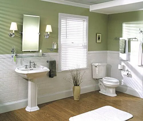 Ginger 2636T-SN London Terrace Satin Nickel 12x22 Shelf with Towel Bar