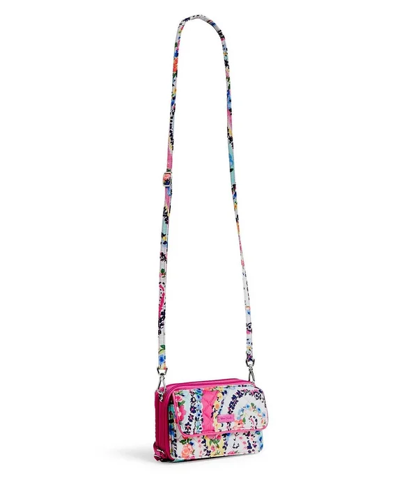 Vera Bradley Iconic RFID All in One Crossbody, Wildflower Paisley