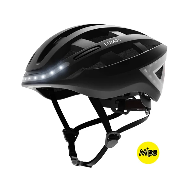 Lumos Kickstart Helmet Charcoal Black - MIPS