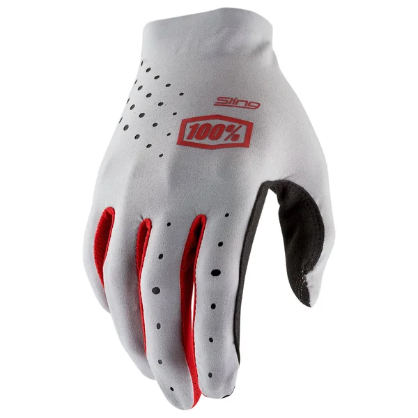 (L - Grey) 100% Sling MX Gloves