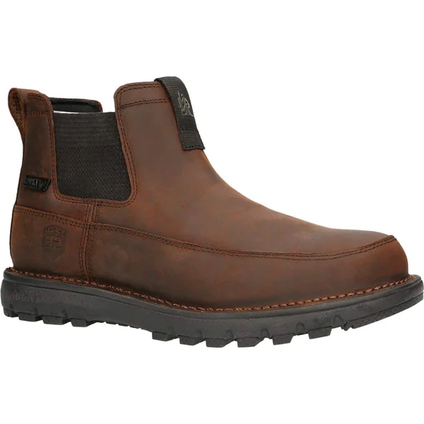 Rocky Legacy 32 Waterproof Chelsea Hiking Boot - Chocolate Brown, 10.5