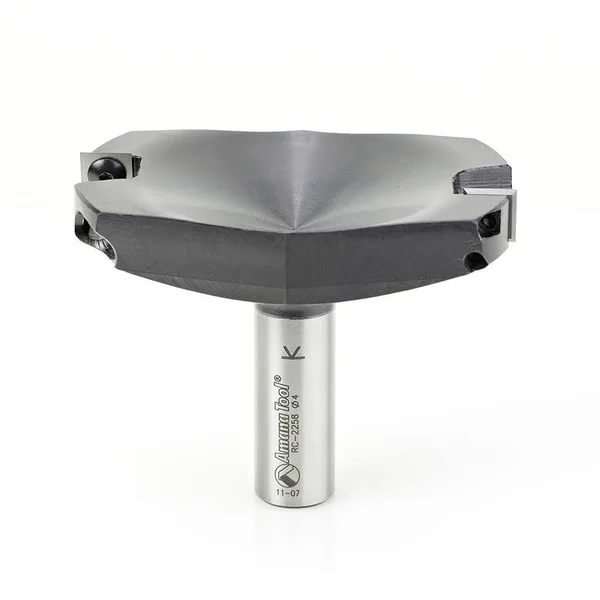 Amana Tool RC-2258 CNC Spoilboard Surfacing 4 D x 1/2 CH x 3/4 SHK Insert Router Bit