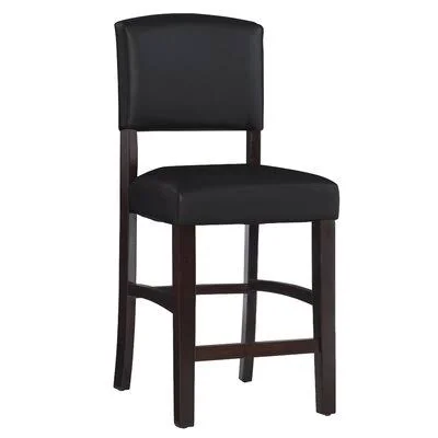 Caldwell Bar & Counter Stool Red Barrel Studio Seat Height: Counter Stool (24x22 Seat Height) - Color: Espresso
