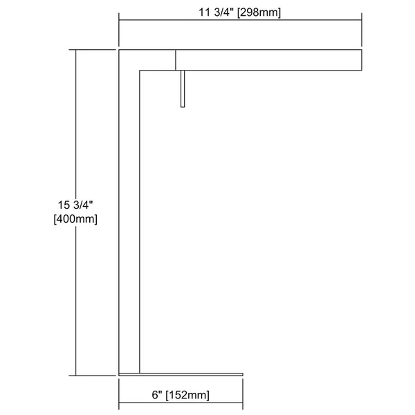 Dimond 992 Chrome LED Desk Lamp