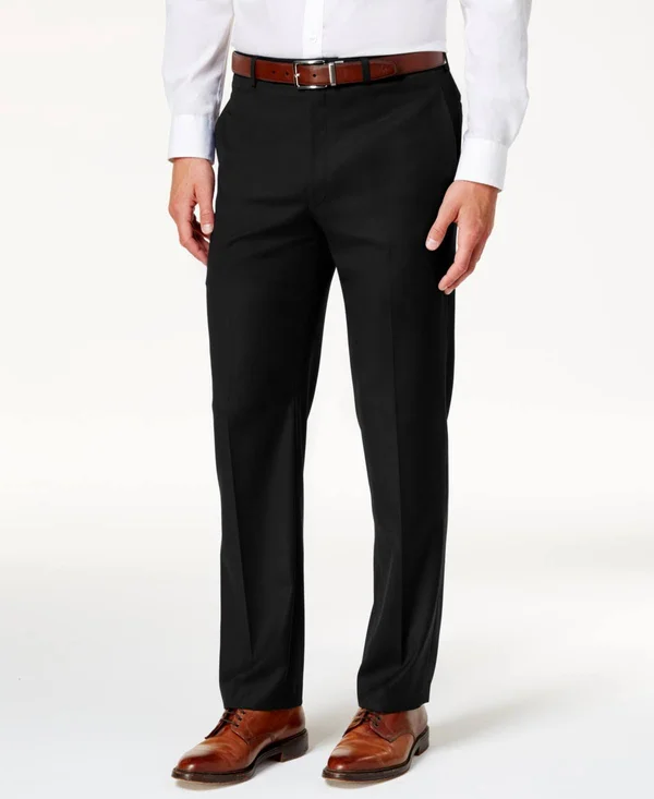 Lauren Ralph Lauren Men's Microtwill UltraFlex Dress Pants - Black