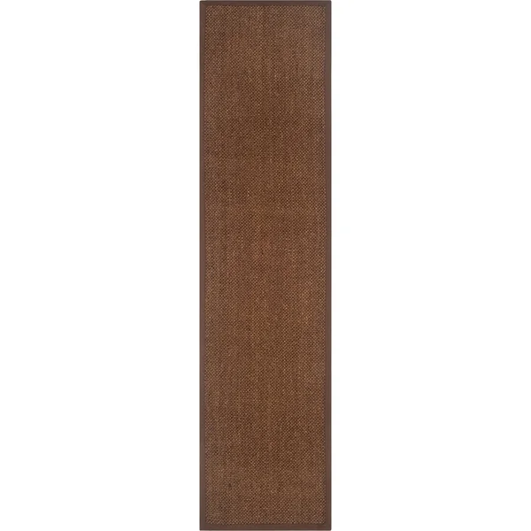 Safavieh Natural Fiber Brown & Brown 2& x 10& Rug
